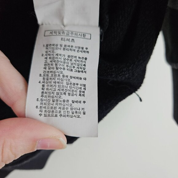 CLRIDE.n Mens S Hoodie Black All Over Print 85 - Picture 12 of 13